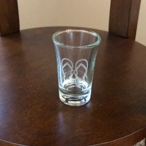 Six Etched Sandals Shotglasses
